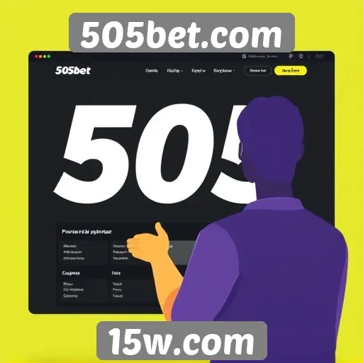 Avaliação da experiência do usuário no 505bet.com